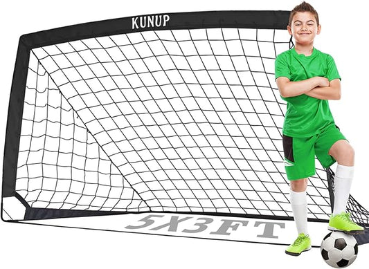 Kids Soccer Goal for Backyard 5×3, 6×4, 6×4, 9×5FT 9×5FT Easy