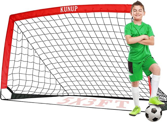 Kids Soccer Goal for Backyard 5×3, 6×4, 6×4, 9×5FT 9×5FT Easy