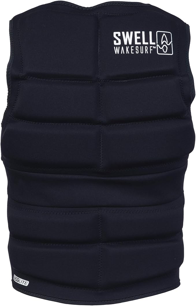 Mens Neoprene Wakesurf Comp Vest - Designed Exclusively for Wake Surfing, but Great for All Other Watersports Activities!