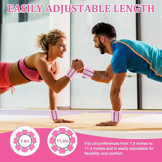 Adjustable Ankle Weights for Women Men Kids Wrist