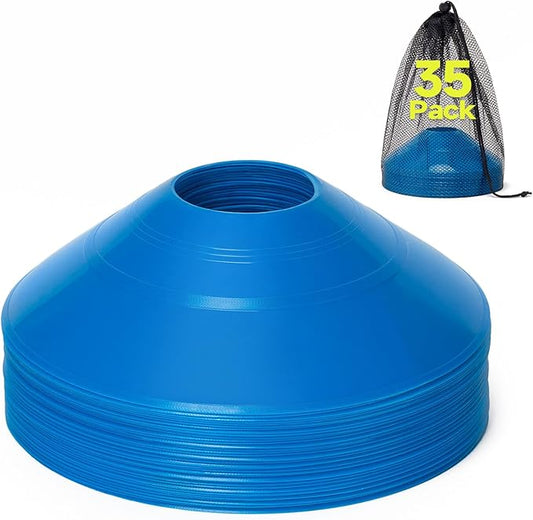35 PCS Agility Soccer Cones for Training