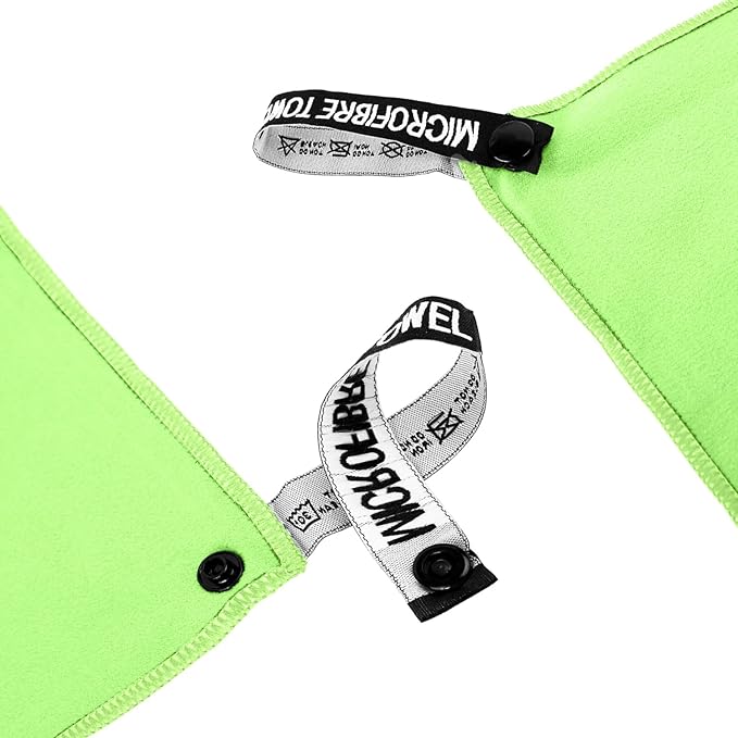 Microfiber Travel Towel (XL:30"×60" -Green)