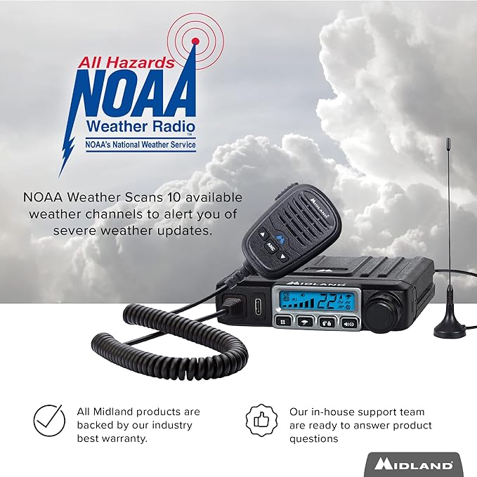 Midland – MXT115 - 15 Watt GMRS MicroMobile 8 Repeater