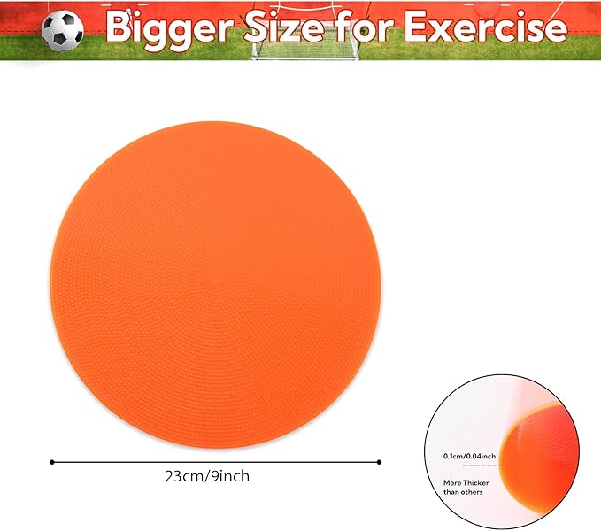 9 Inch Poly Vinyl Spot Markers -30 Pcs