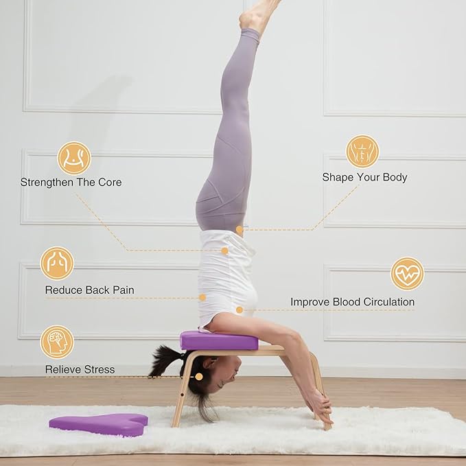 Lineslife Yoga Headstand Bench 330Lbs