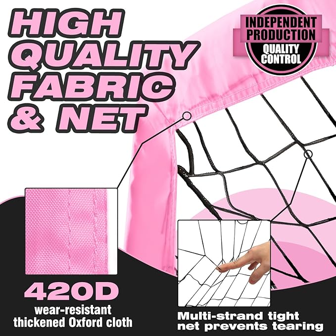 Kids Soccer Goals for Backyard 5×3, 6×4, 6×4, 9×5FT 9×5FT 2 2 Pieces