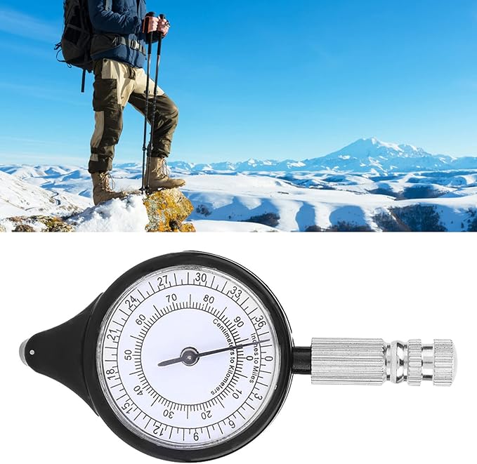 Map Measuring Gauge Meter Scale Mileage Odometer Map