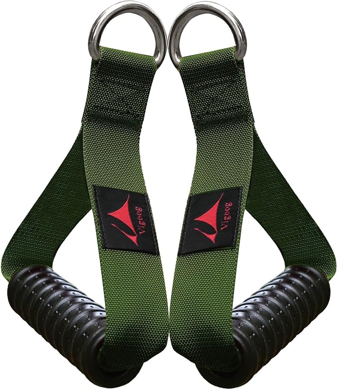 Heavy Duty Gym Workout Handles Attachment for Cable Machine,Resistance Band,Pulley System Home Exercise Equipment, Compatible with Bowflex,Total and Smith, Comfortable and Stronger Grip