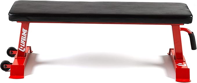 Lifeline Flat Weight Bench Heavy Duty 11-Gauge Steel