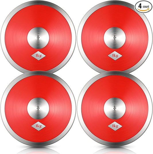 4 Pcs 1kg Sports Training Discus Boys Girls