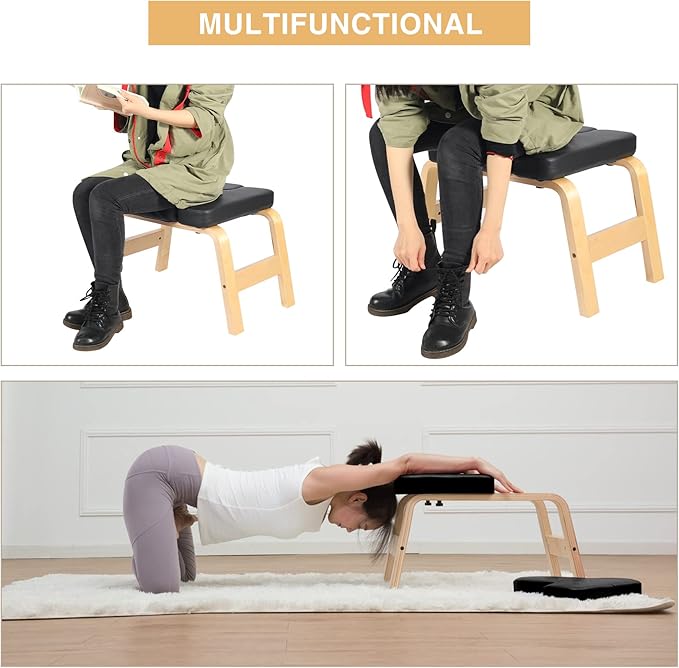 Lineslife Yoga Headstand Bench 330Lbs