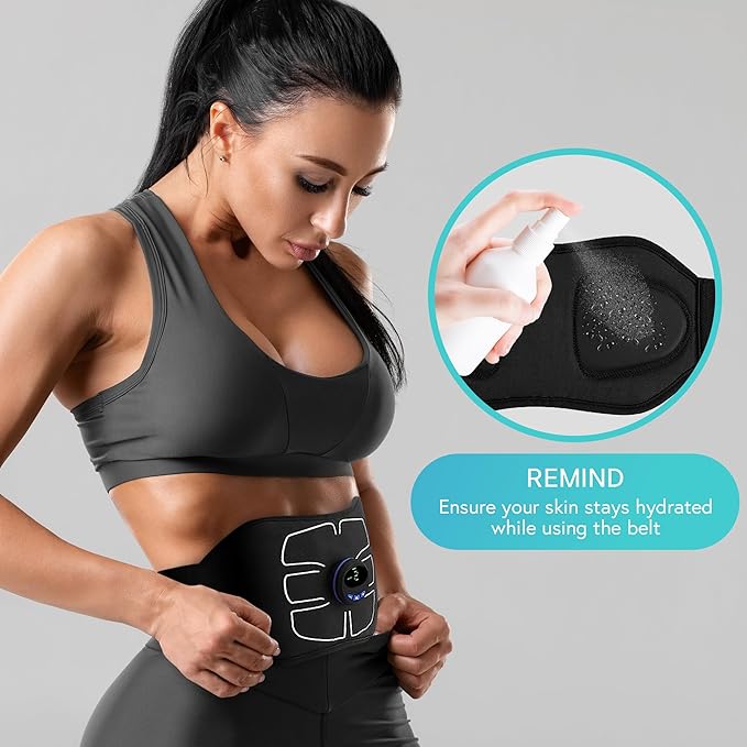 ABS Stimulator, Abdominal Toning Workout Belt Portable, Ab