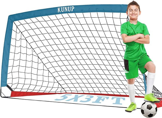 Kids Soccer Goal for Backyard 5×3, 6×4, 6×4, 9×5FT 9×5FT Easy