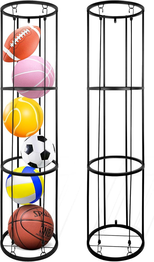 3 Layer Garage Ball Storage Rack