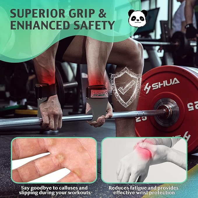 MANUEKLEAR Weight Lifting Wrist Wraps