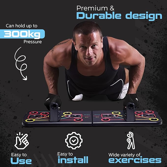 56 in 1 PUSH UP BOARD home gym equipment
