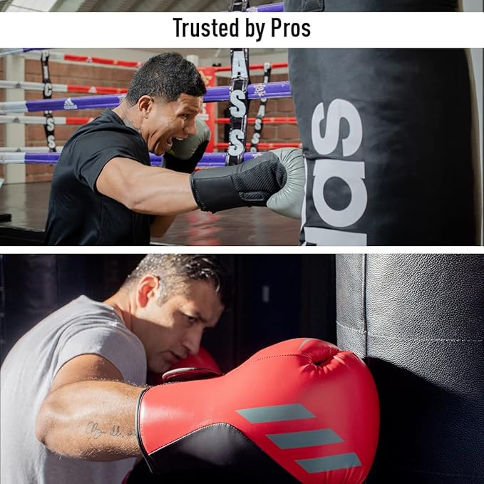 Adidas Speed TILT 150 Boxing Gloves - Training Boxing Gloves for Men & Women - Heavy Bag Gloves, Kickboxing Gloves, Punching Gloves for Fitness & MMA