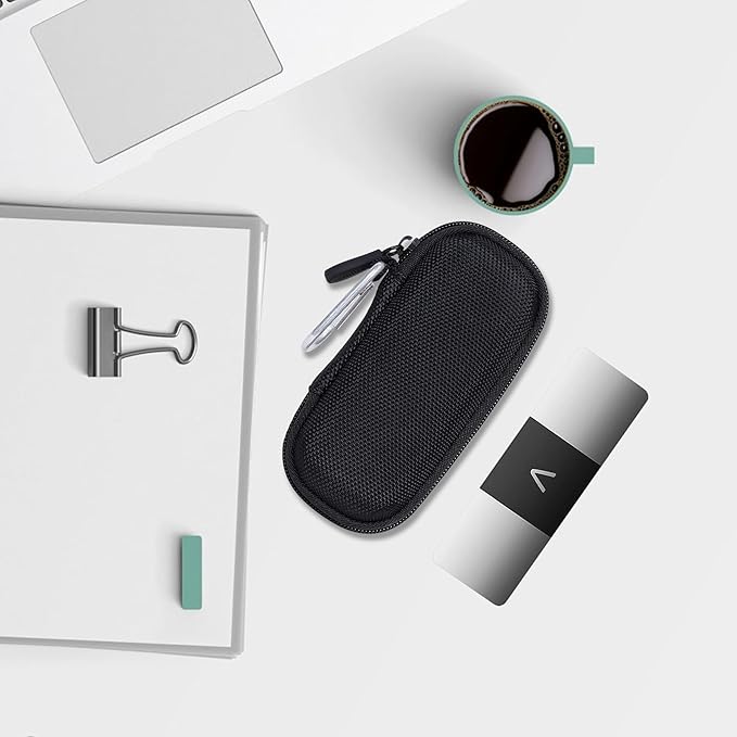 Hard Storge Case Replacement for AliveCor Kardia Mobile ECG Monitor Device 6/1L /SHANREN Heart Rate Monitors with Pill Organizer by Aenllosi