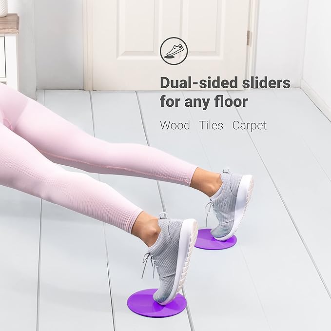 Live Infinitely Core Sliders – Dual Sided Fitness