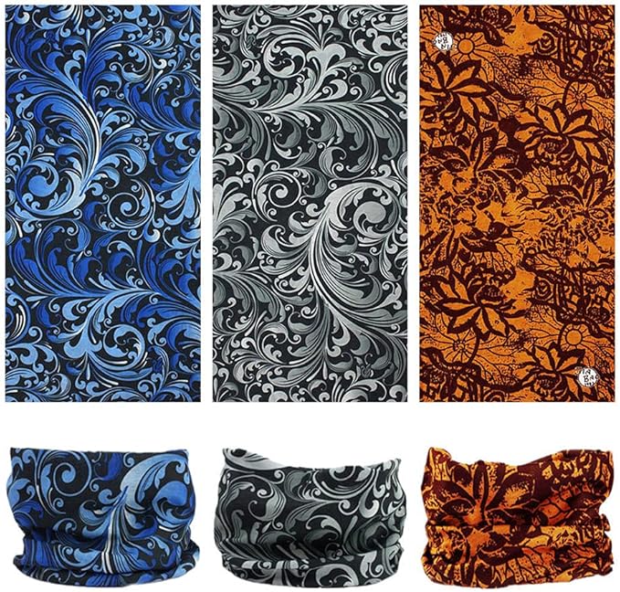 Headband Neck Gaiter Head Wrap Headwear Face Mask Magic Scarf Bandana for Men and Women
