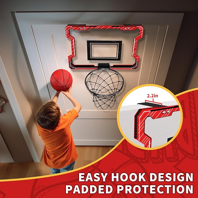 Mini Basketball Hoop Indoor 3 Balls