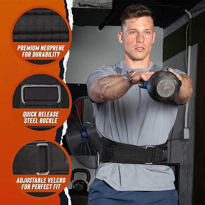 Adjustable Weight Lifting Belt 6"Generic