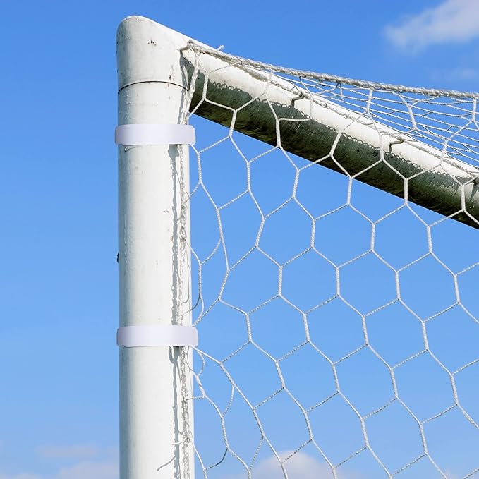 50 Pcs Goal Net Straps Soccer Attachment Straps 14 x 0.8 Inch