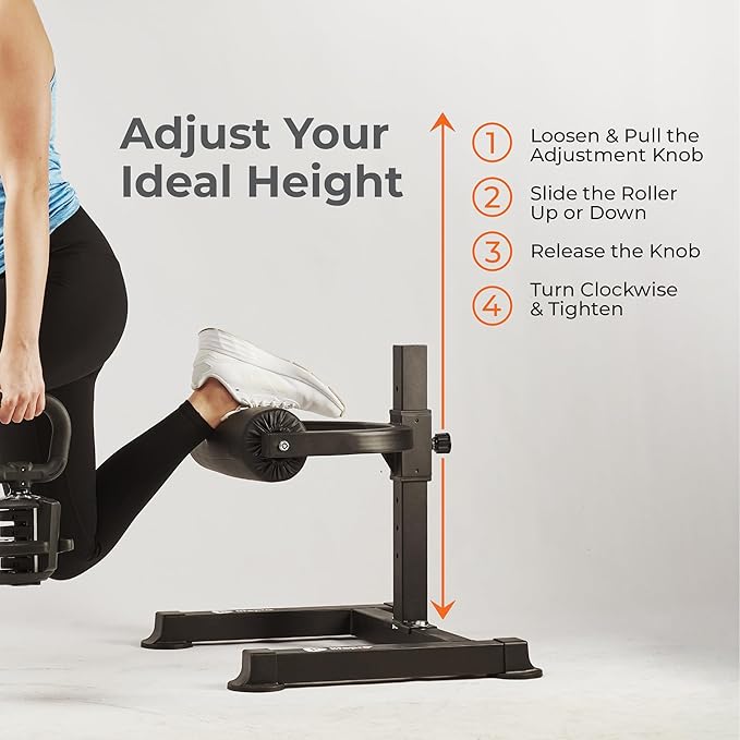 Lifepro Bulgarian Split Squat Stand Max- Durable 7 Adjustable