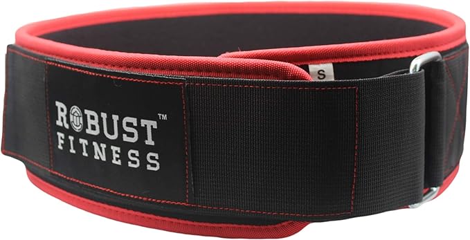 4" Straight Weightlifting Belt for Abdominal & Back Support