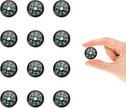 20mm Oil Filled Compass 12Pcs Micro