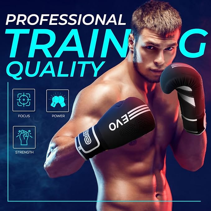 Matte Black Boxing Gloves Men Women MMA Muay Thai Martial Arts Kick Boxing Sparring Training Fighting Punch Bag Pink Gloves with Hand Wraps