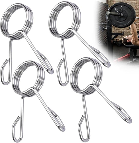 AccEncyc Spring Clip Collars 2 Inch Olympic Barbell