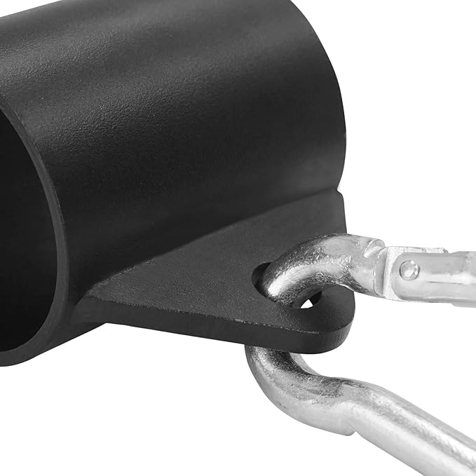 Luwint Mini Barbell Jack/Chain Collars with Loop