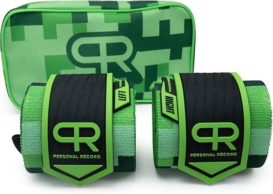 Heavy Duty Premium Wrist Wraps, More Elasticity, Reinforced Stitching, Extra Wide Strap, Strong Thumb Loop, Larry Wheels Weightlifting Wraps