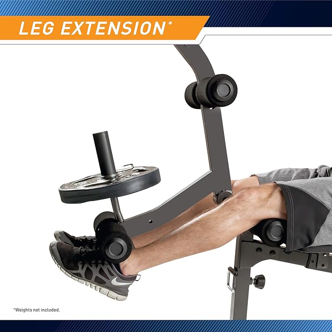 Marcy Olympic Weight Bench with Preacher Curl Pad
