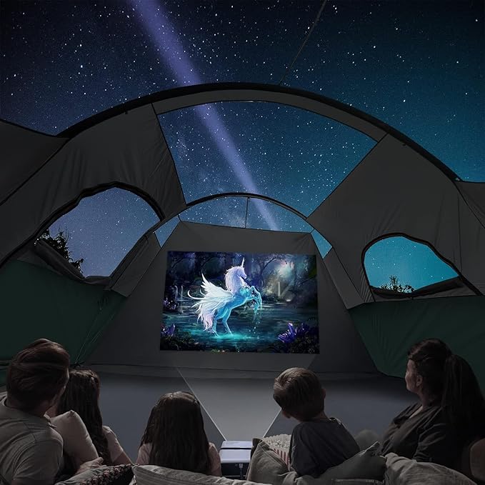 HIKERGARDEN 10 Person Camping Tent - Portable Easy Traveling-14'x11'x74in(H)