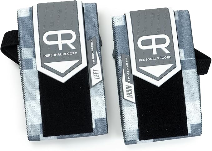 Heavy Duty Premium Wrist Wraps, More Elasticity, Reinforced Stitching, Extra Wide Strap, Strong Thumb Loop, Larry Wheels Weightlifting Wraps