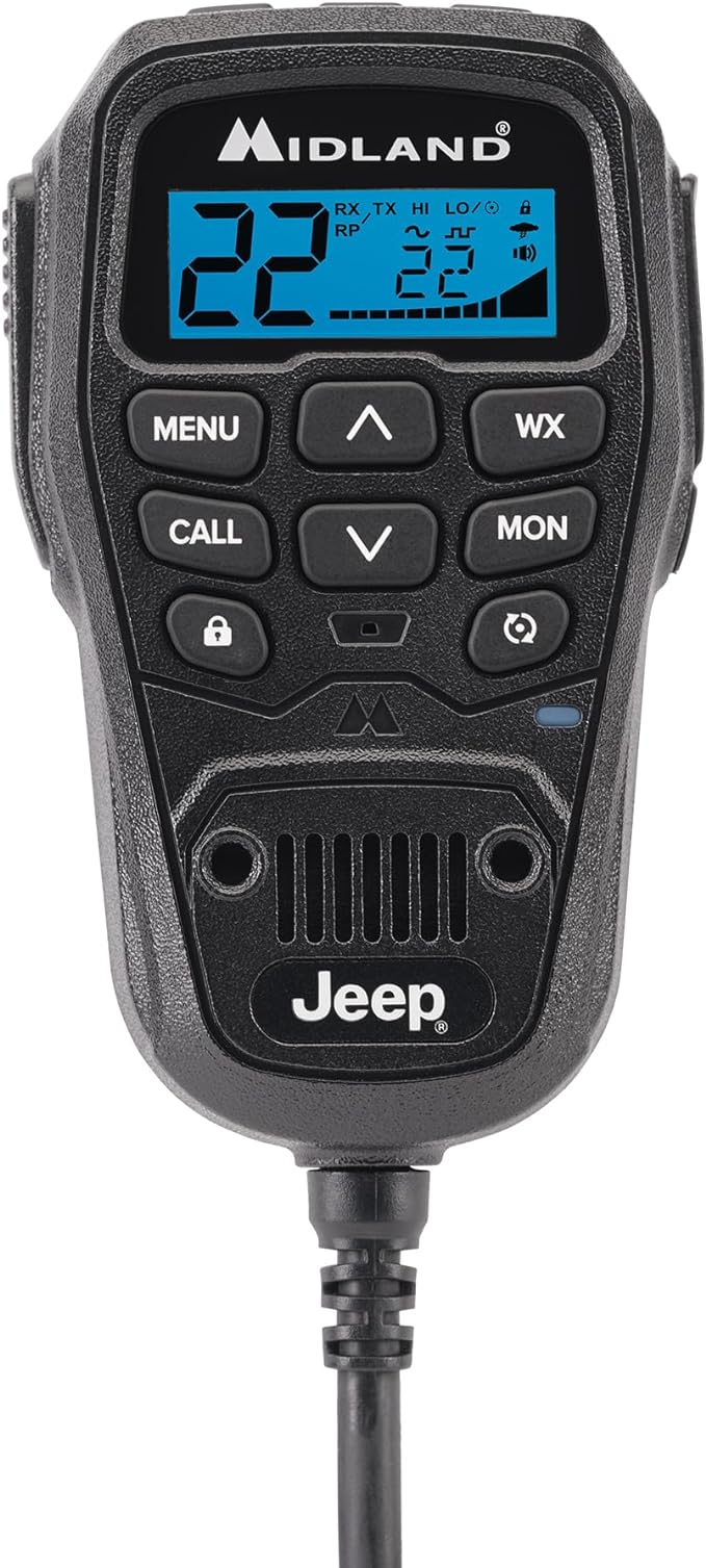 Midland – MXT575J - Jeep® 50 Watt GMRS 8 Repeater 2.1dB Unity