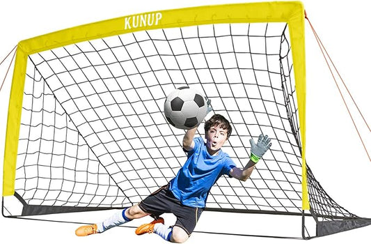 Kids Soccer Goal for Backyard 5×3, 6×4, 6×4, 9×5FT 9×5FT Easy