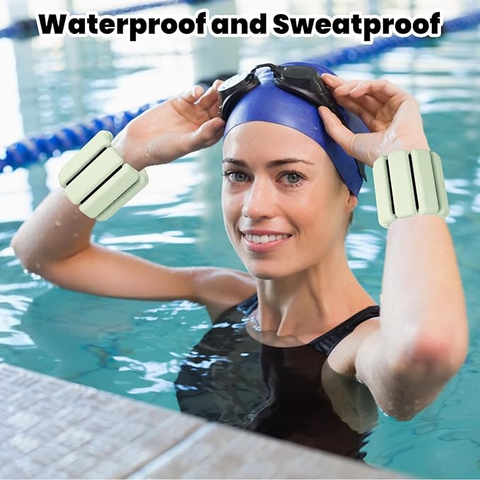 Adjustable Wrist Weights - Set of 2 ((1lb 2lb)) |