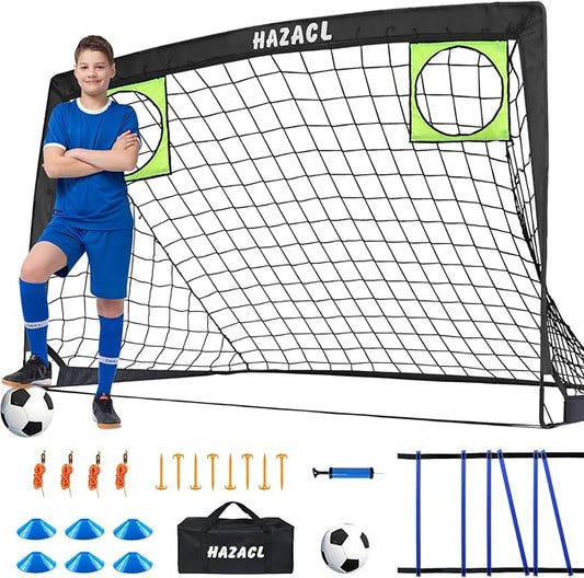 Kids Soccer Goal for Backyard 9x5 FT