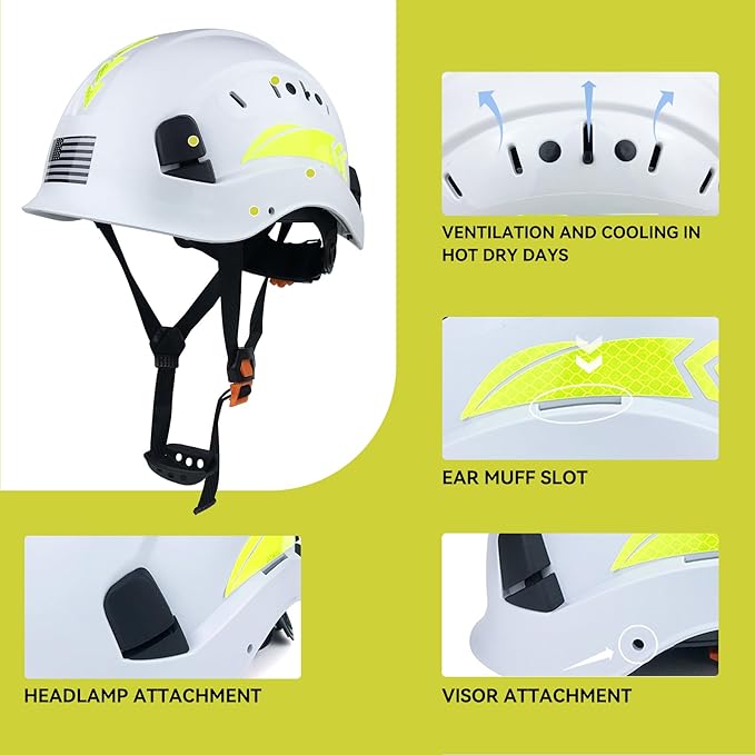 Hard Hat Safety Helmet Construction Industrial Head Protection ANSI Z89.1 CE EN397