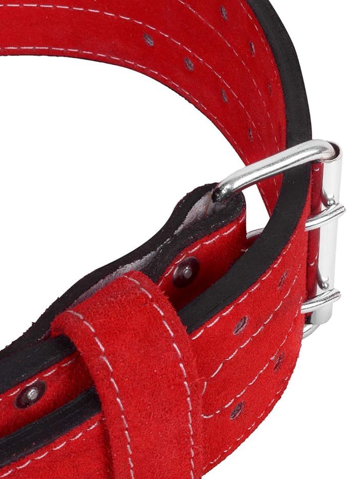 Hawk Sports Double Prong Powerlifting Belt for Men 10mm Thick, 4" Wide