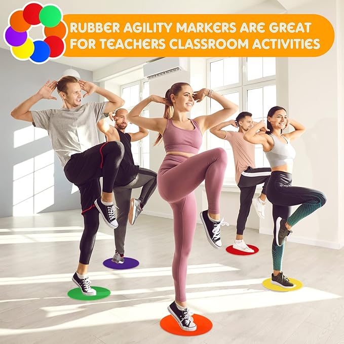 Haull 60 Pcs Spot Markers Floor Spots