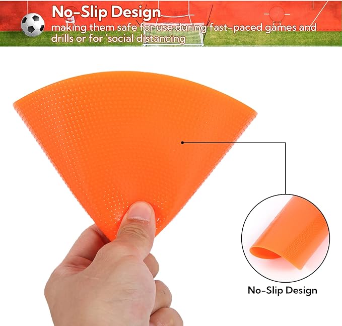 9 Inch Poly Vinyl Spot Markers -30 Pcs