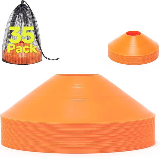35 PCS Agility Soccer Cones for Training