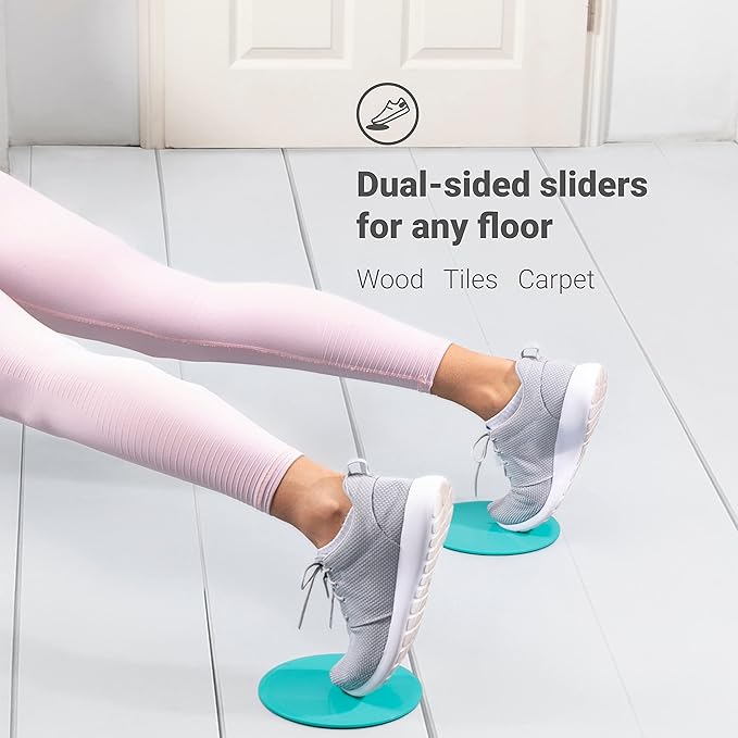 Live Infinitely Core Sliders – Dual Sided Fitness