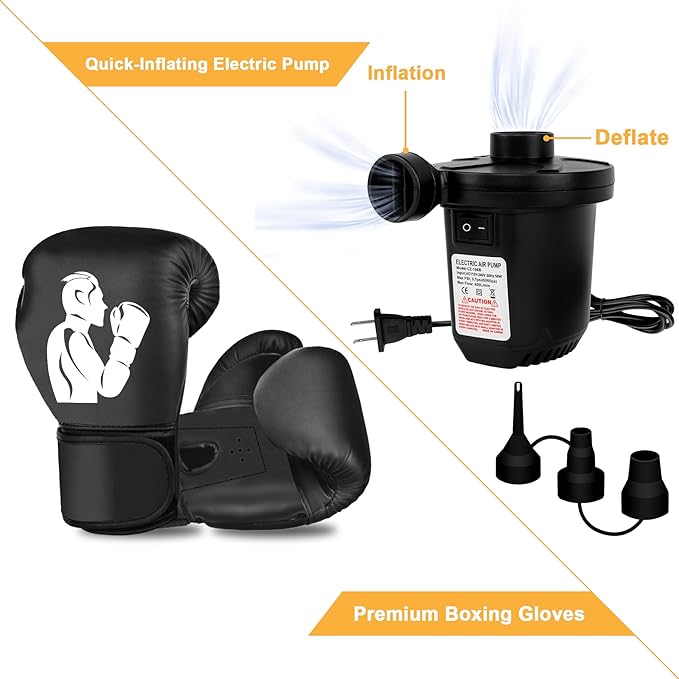 70" Freestanding Heavy Punching Bag with Adjustable Stand, Perfect for Boxing, MMA, Muay Thai, Karate, and Fitness Training for Adults, Men, Women, and Beginners