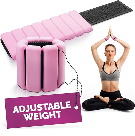 2Ct Ankle Weights for Women - Waterproof Ankle 2 Lbs