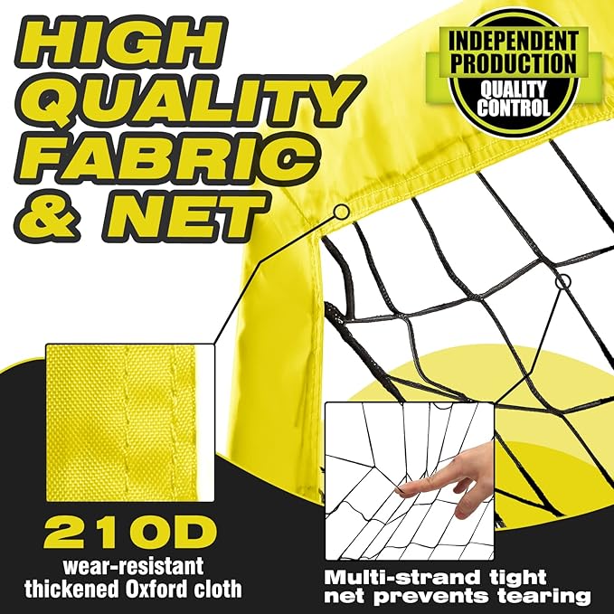 Kids Soccer Goal for Backyard 5×3, 6×4, 6×4, 9×5FT 9×5FT Easy